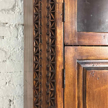 Load image into Gallery viewer, Tall Spanish Colonial Carved Display Cabinet