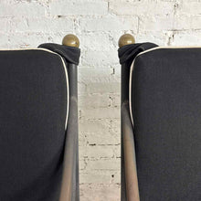 Load image into Gallery viewer, Pair of Directoire Style Iron Garden Chairs