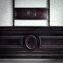 Load image into Gallery viewer, Four Poster Victorian Style Queen Wood Bed Frame