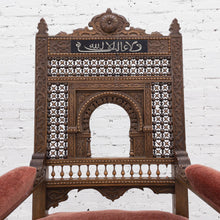 Load image into Gallery viewer, 19th Century Levantine Mohair Walnut Armchair
