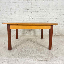 Load image into Gallery viewer, Danish Modern Mixed Woods Game Side Table