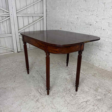 Load image into Gallery viewer, Sheraton Revival Style Mahogany Console and Card Table