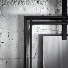 Load image into Gallery viewer, Contemporary Industrial Powder Coat Steel Wall Mirror