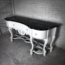 Load image into Gallery viewer, Louis XV Style Marble Top Sideboard Console