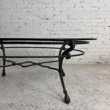 Load image into Gallery viewer, Spanish Scroll Wrought Iron Coffee Table