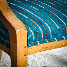 Load image into Gallery viewer, Set of 2 Vintage Louis XVI Upholstered Beech Wood Armchair