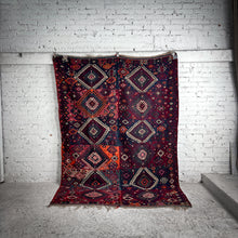 Load image into Gallery viewer, Vintage Anatolian Wool Turkish Flatweave Rug