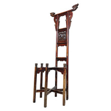 Load image into Gallery viewer, Antique Chinese Handmade Elm Wood Asian Arts