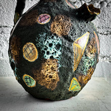 Load image into Gallery viewer, Vintage Italo Casini Brutalist Handmade Volcanic Ceramics