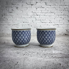 Load image into Gallery viewer, Set of 2 C.S. Goodfriend & Co.Inc. French Porcelain Cachepot Ceramics