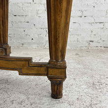 Load image into Gallery viewer, Neoclassical Marble Top Side Table