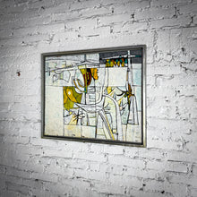 Load image into Gallery viewer, John O'Neil Oil on Canvas White King Abstract