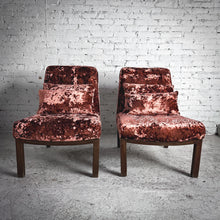 Load image into Gallery viewer, Set of 2 1950's Dunbar 5000A Re-upholstered Lounge Chair
