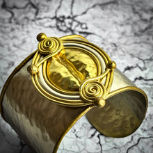 Load image into Gallery viewer, Set of 3 Vintage Artisan Mixed Metals Cuff