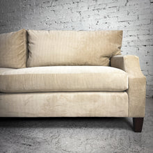 Load image into Gallery viewer, EJ Victor Transitional Striped Velour Sofa