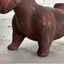Load image into Gallery viewer, Large Burnished Colima Dog Xolotl Figure