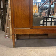 Load image into Gallery viewer, Art Deco Marquetry Mahogany Armoire Cabinet
