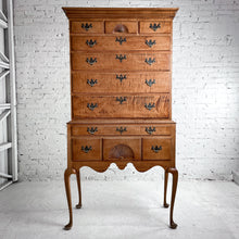 Load image into Gallery viewer, Antique Eldred Wheeler Chippendale Maple Chest of Drawers
