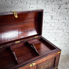 Load image into Gallery viewer, Camel Back Chinese Inlay Hardwood Stand Trunk