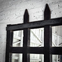 Load image into Gallery viewer, Farmhouse Blackened Mesquite Door Mirror