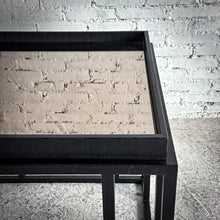 Load image into Gallery viewer, Modernist Mirror Top Accent Table