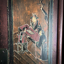 Load image into Gallery viewer, Chinoiserie Painted Storage Cabinet