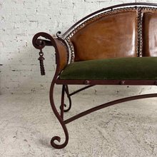 Load image into Gallery viewer, Spanish Colonial Iron Frame Settee