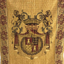Load image into Gallery viewer, Large French Blason Tours Tapestry
