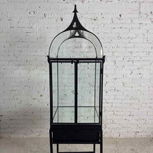 Load image into Gallery viewer, Gothic Wrought Iron Display Case Terrarium