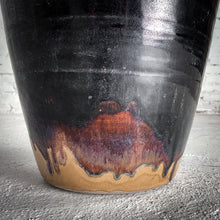 Load image into Gallery viewer, Large Hand Thrown Glazed Stoneware Vase