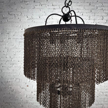 Load image into Gallery viewer, Industrial Chain Metal Chandelier