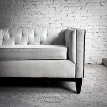 Load image into Gallery viewer, Contemporary Tufted Velvet Loveseat