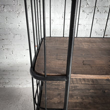 Load image into Gallery viewer, Casa Armida Industrial Blackened Wood Shelving