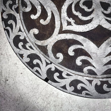 Load image into Gallery viewer, C. 1950's Indian Ebonized Wood Pedestal Table