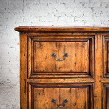 Load image into Gallery viewer, Vintage Colonial Revival Aged Oak Cabinet