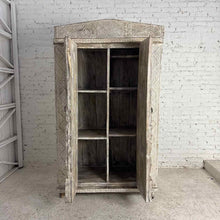 Load image into Gallery viewer, East Timor Whitewash Teak Armoire Cabinet