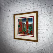 Load image into Gallery viewer, Thomas McNight Modernist Serigraph Print