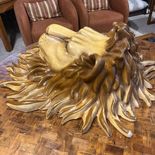 Load image into Gallery viewer, Sermel Tonalá Lacquered Lion Wall Mask