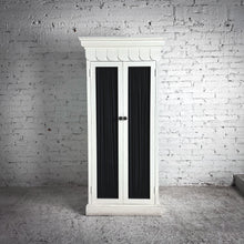 Load image into Gallery viewer, Contemporary White Lacquer Storage Cabinet