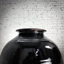 Load image into Gallery viewer, Large Hand Thrown Glazed Stoneware Vase
