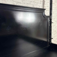 Load image into Gallery viewer, Four Poster Traditional King Black Bed