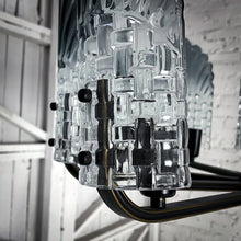 Load image into Gallery viewer, Chinese Style Smoked Crystal Chandelier