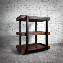 Load image into Gallery viewer, Modern Rolling Service Cart Bar Table