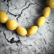 Load image into Gallery viewer, Vintage Artisan Tribal Tagua Nut Necklace