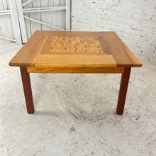 Load image into Gallery viewer, Danish Modern Mixed Woods Game Side Table
