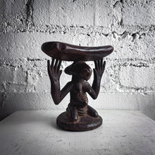 Load image into Gallery viewer, African Wood Headrest Ethnic Arts