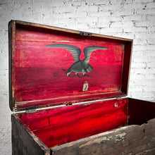 Load image into Gallery viewer, 19th Century Olinala Distressed Wood Trunk