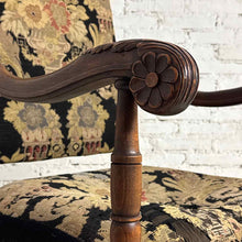 Load image into Gallery viewer, Renaissance Revival Carved Wood Armchair