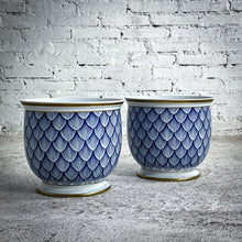 Load image into Gallery viewer, Set of 2 C.S. Goodfriend & Co.Inc. French Porcelain Cachepot Ceramics
