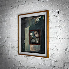 Load image into Gallery viewer, 2000 Mary Zarbano Expressionist Collage Painting